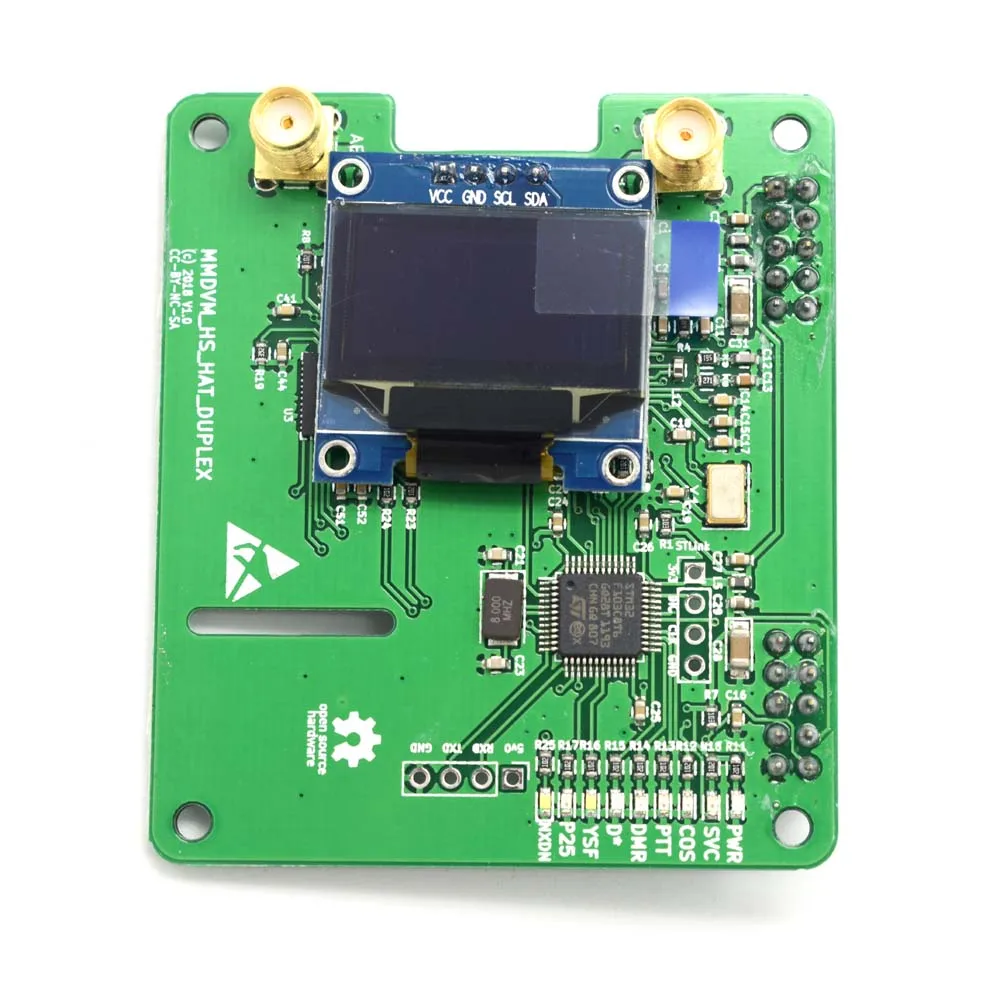 Lusya с OLED MMDVM дуплекс RX TX UHF VHF компиляция java приложений! Поддержка P25 DMR YSF NXDN для Raspberry