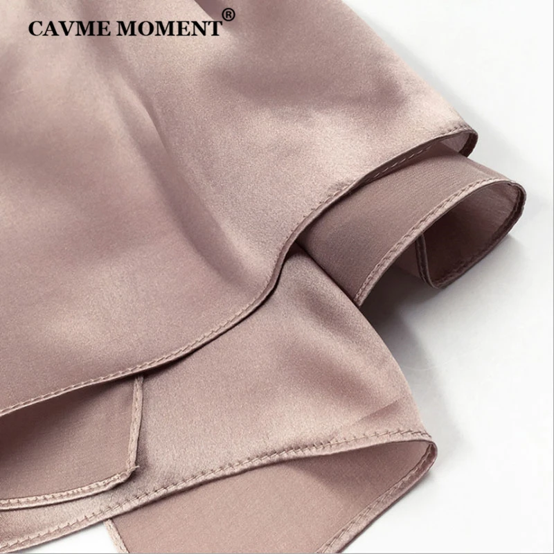 

CAVME 100% Silk Scarf for Women Luxury Ladies Scarves Largue Size Pashmina Shawls Floral Gift for Mother Solid Color