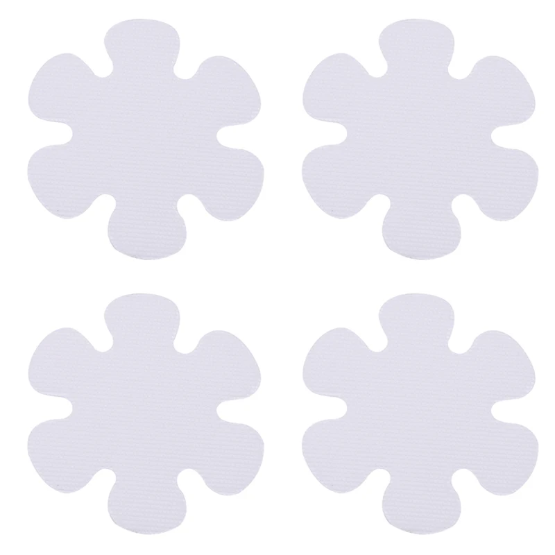 Non-slip afe Anti Slip Stickers Harmless PEVA DIY Bathroom Kitchen Round Flower Shape | Дом и сад