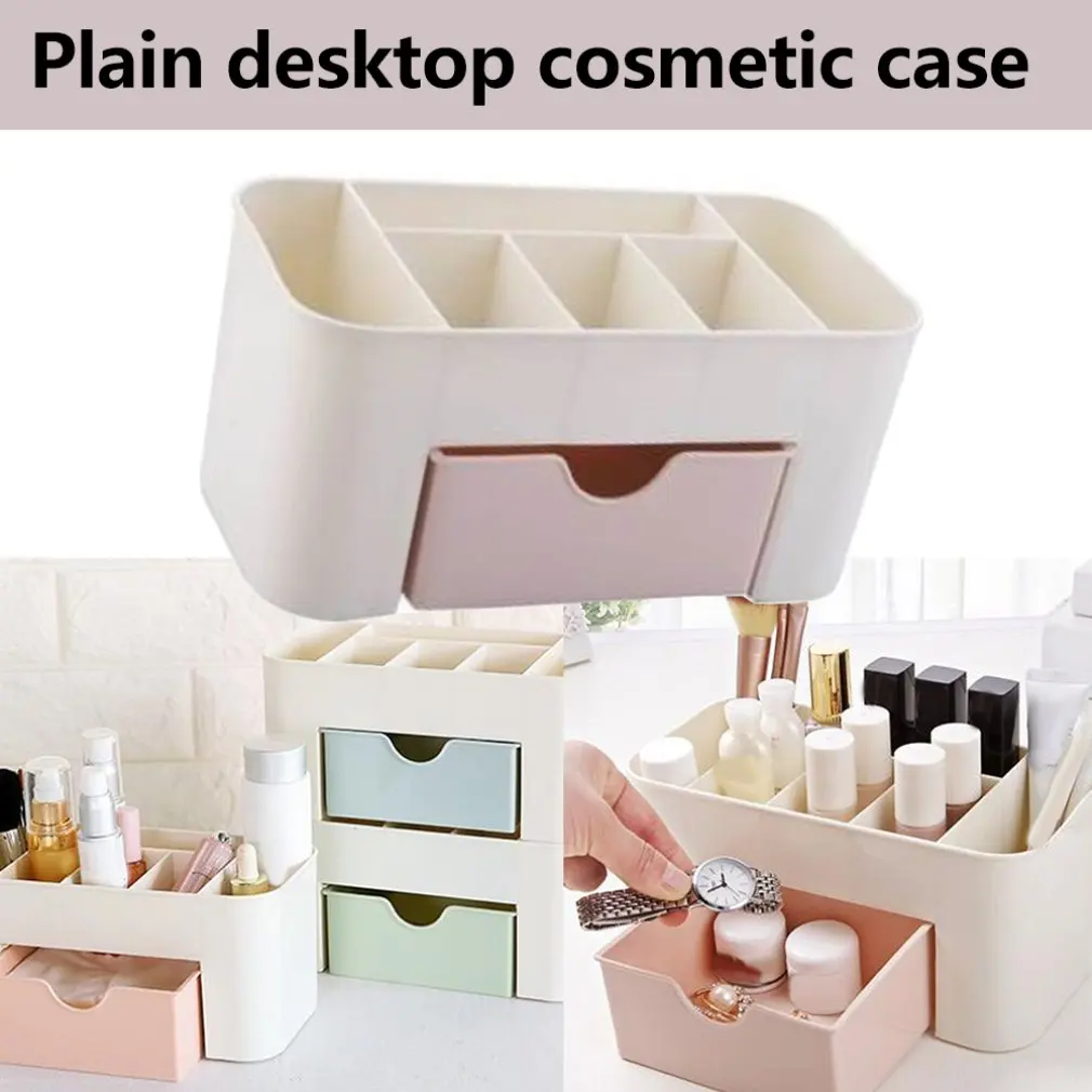 

Sorting Box Cosmetic Storage Box Dressing Table Storage Box Desktop Plastic Stationery Skin Care Product Finishing Box