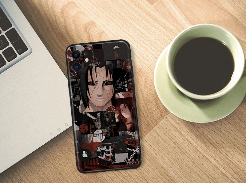 Naruto Uchiha Itachi for iPhone SE 6 6s 7 8 plus x xr xs 11 12Pro max 12 mini tempered glass phone cases cover soft silicone | Мобильные