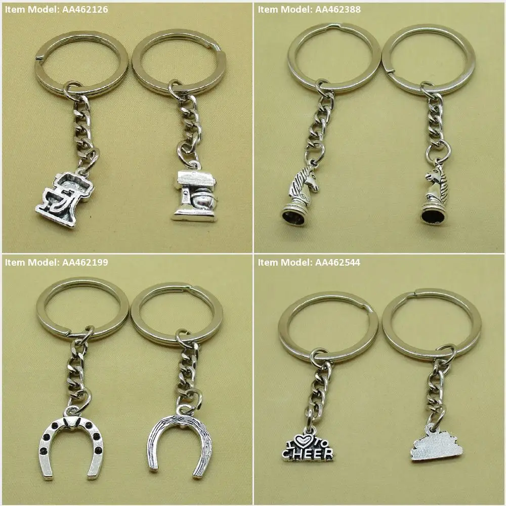 Брелок для ключей брелок с подвеской в виде кофе шахматных рыцарей | Украшения и