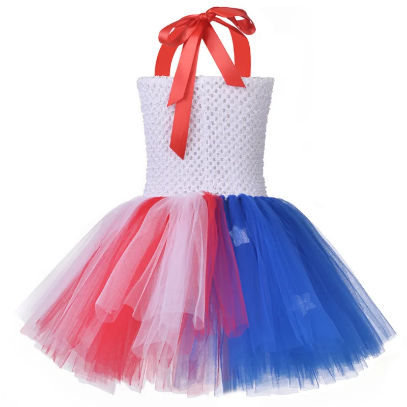 Карнавальный костюм на Хэллоуин для девочек темно синий воротник платье с