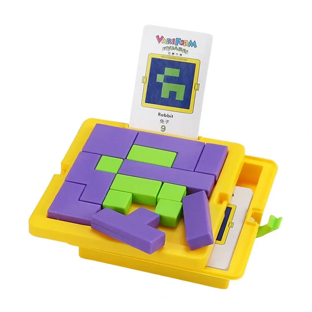 

DIY Interactive Intellectual Puzzle Jigsaw Building Block Children Gift Kid DIY Early Education Toy Game