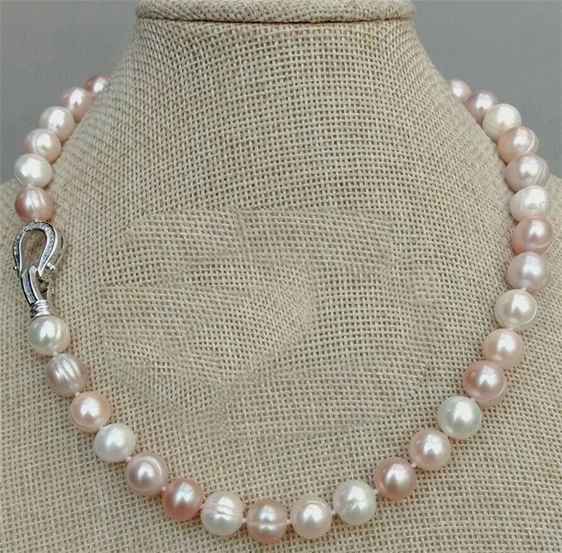 

Ожерелье женское с натуральным жемчугом, 10-11 мм