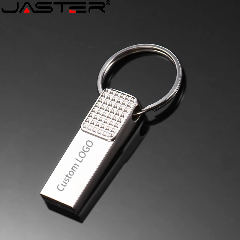 Новый Бизнес Нержавеющая сталь металлический флэш-накопитель USB 128 ГБ 64 2 0 32 Гб