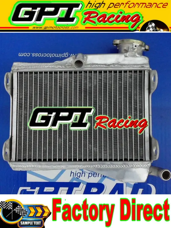 Алюминиевый радиатор gpi для YAMAHA RD250 RD 250 RD350 LC 4L0 4L1|radiator yamaha|yamaha radiatoryamaha rd250 |