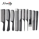 Щетка для волос Nunify, расческа для стрижки волос черного цвета, инструмент для парикмахерской