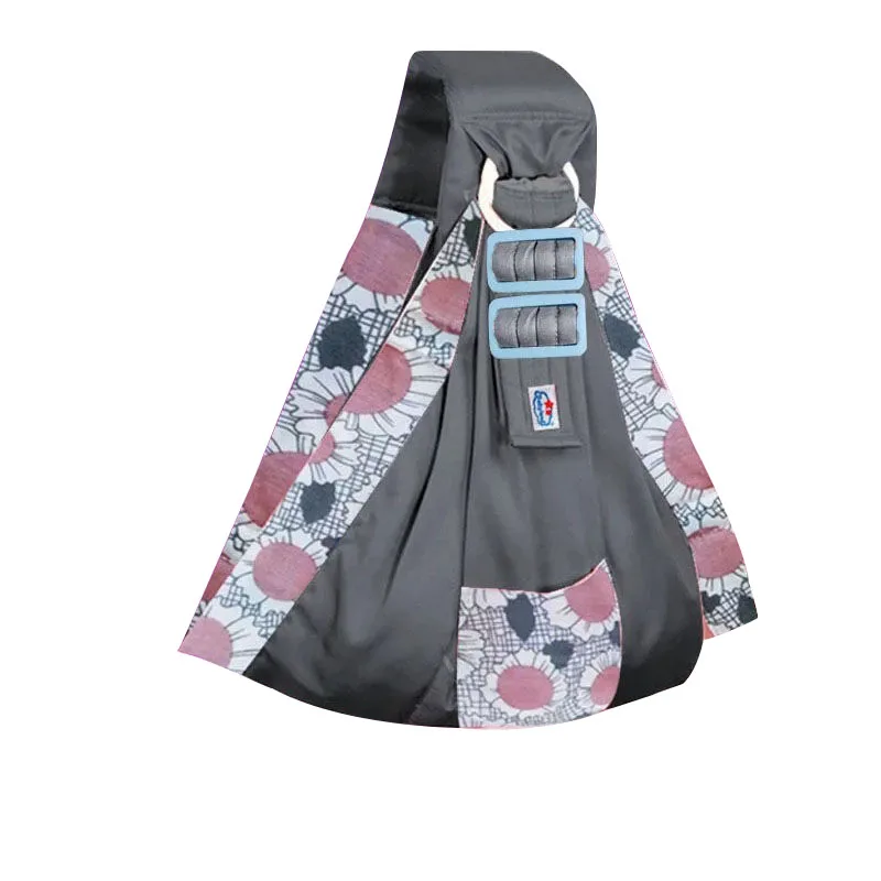 

Ring Sling Newboran Baby Nursing Cover Ergonomic Kangaroo Shoulder Baby Carrier Wrap Cotton Mesh Breathable Breastfeeding Scarf