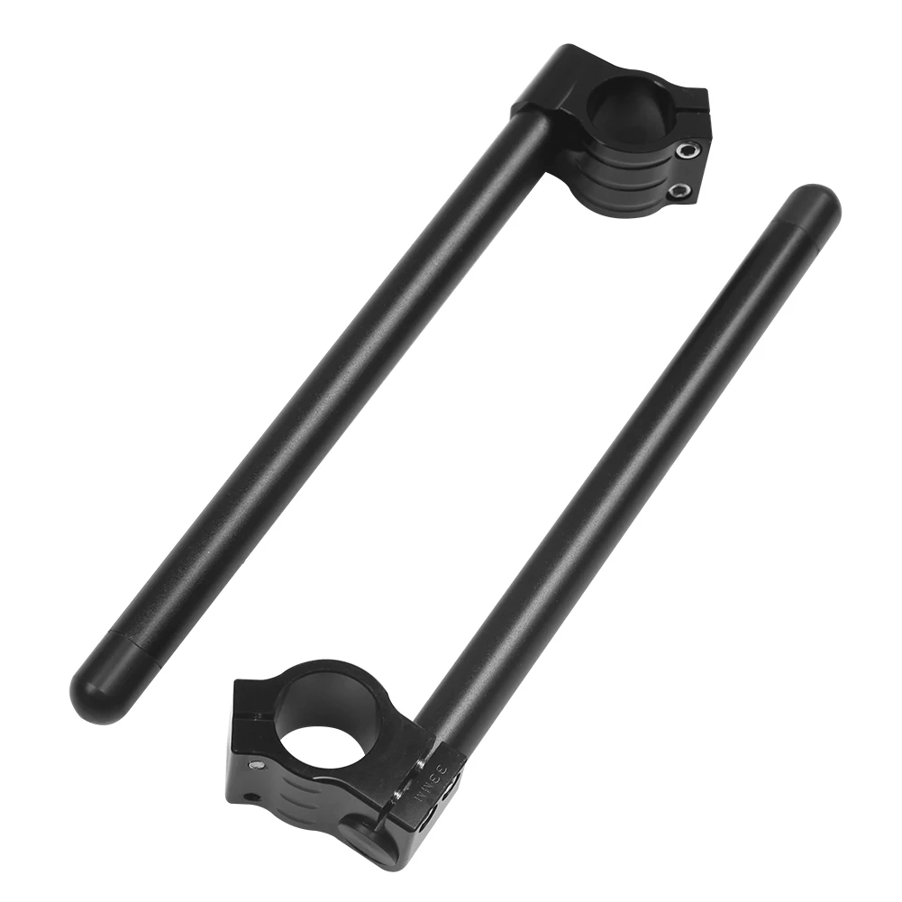 CNC Aluminum Motorcycle Handlebar Clip-Ons Fork Handle Bars Clip ons For Universal 7/8&quot22mm Motorbike | Автомобили и