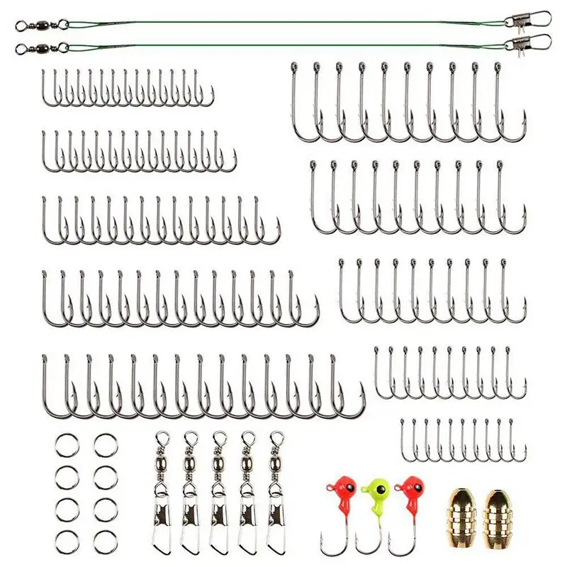 Набор рыболовных приманок 234 шт. приманки для рыбалки реалистичные плавающие 3D