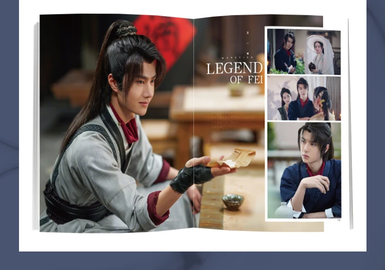 Wang Yibo Photo Magazine Book You Fei Zhao Li Yin Official Picture Chinese | Канцтовары для офиса и дома