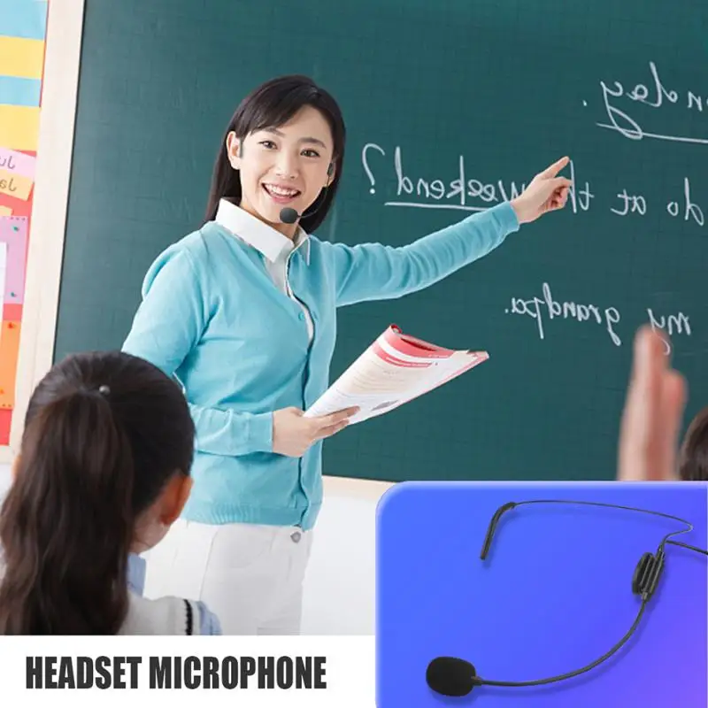 

Portable Wireless Microphone System Wireless Microphone Set With Headset System YouTube Vlog Beltpack Transmitter Receiver