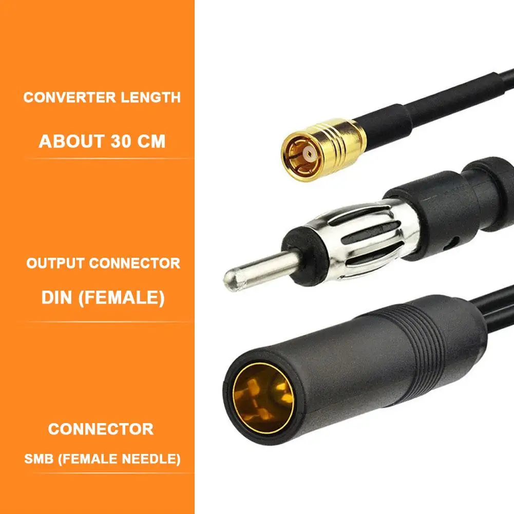 Антенна аксессуар беспроводной свинцовый SMB кабель сплиттер автомобильный Радио