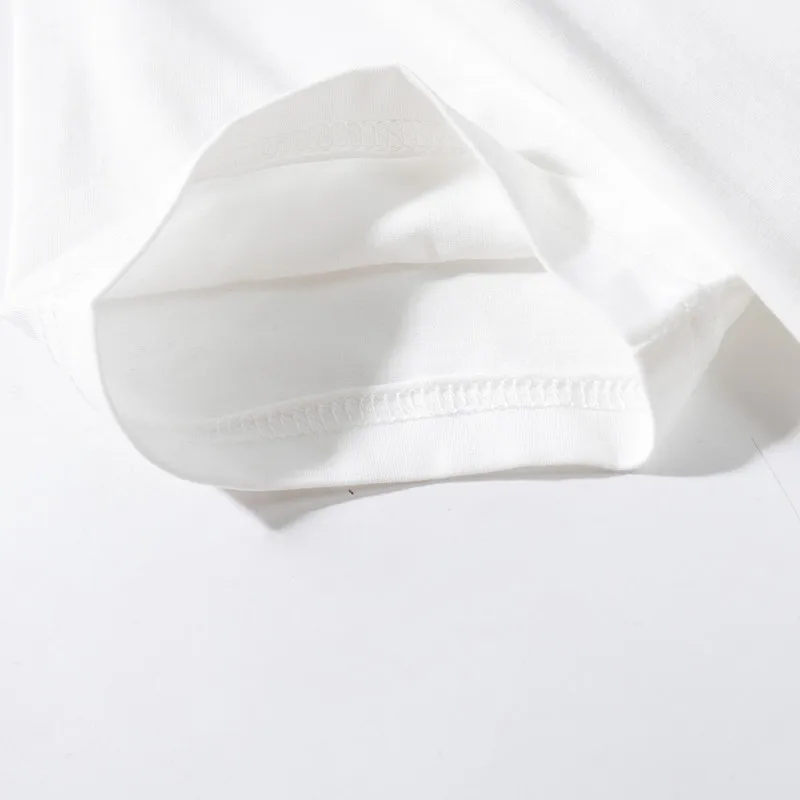 

2021 New Fashion T-shirt Casual and Comfortable on The Back of The Pure Color Cotton Printing Fashionable and Generous