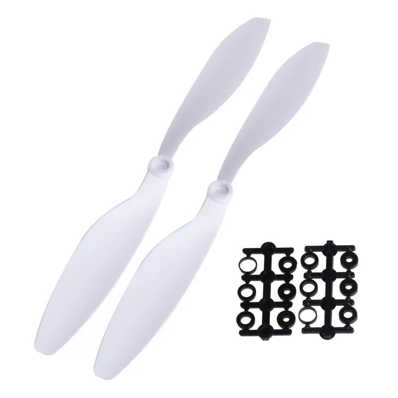 

1 Pair 1045 10x4.5 CCW CW Propeller Prop For RC Multicopter Quadcopter F450 Red