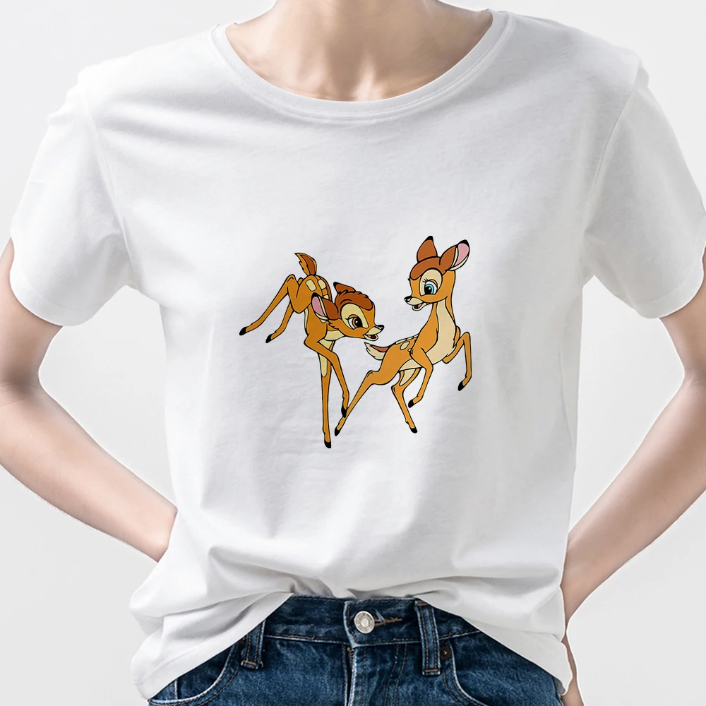 

Disney Owl Graphic T Shirt Funny Oversize Streetwear Autumn Fashion European Ropa Plus Size Mujer 2021 New Arrivals Tshirt Bambi