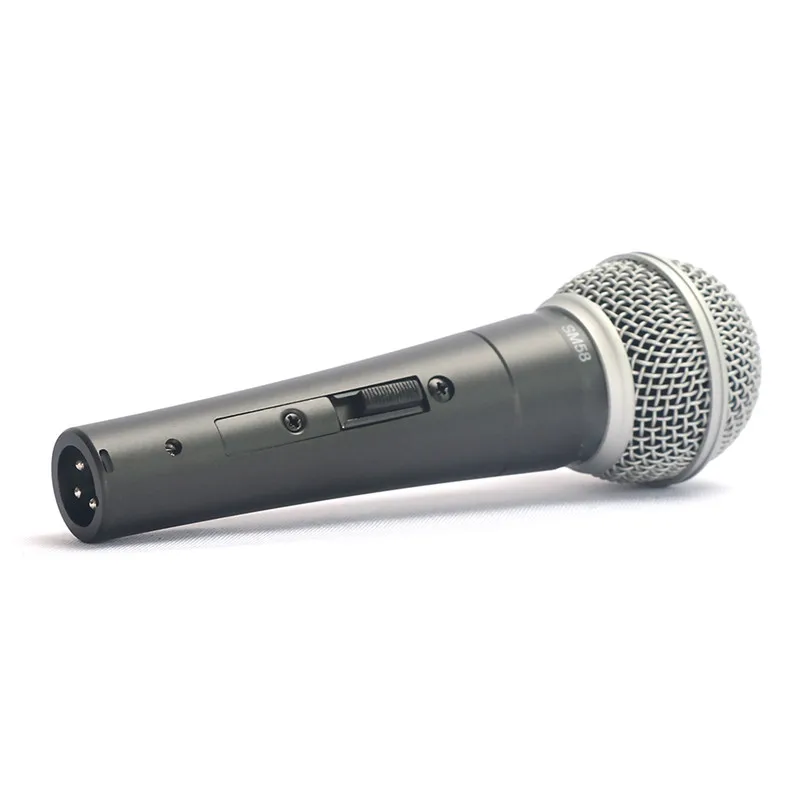 Проводной микрофон SHURE SM58 профессиональный динамический кардиоидный для караоке