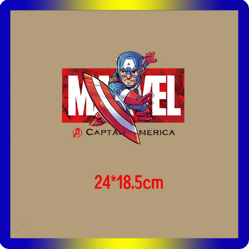 1PCS Deadpool Cartoon Marvel Avengers Hero Heat Transfer Sticker Patch For T-shirt Accessories DIY Apparel Thermal Printing |