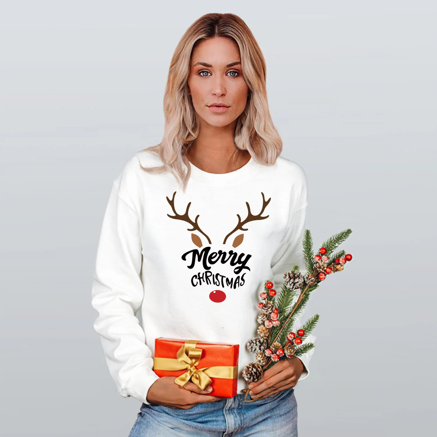 

Женский свитшот с круглым вырезом, в стиле хип-хоп