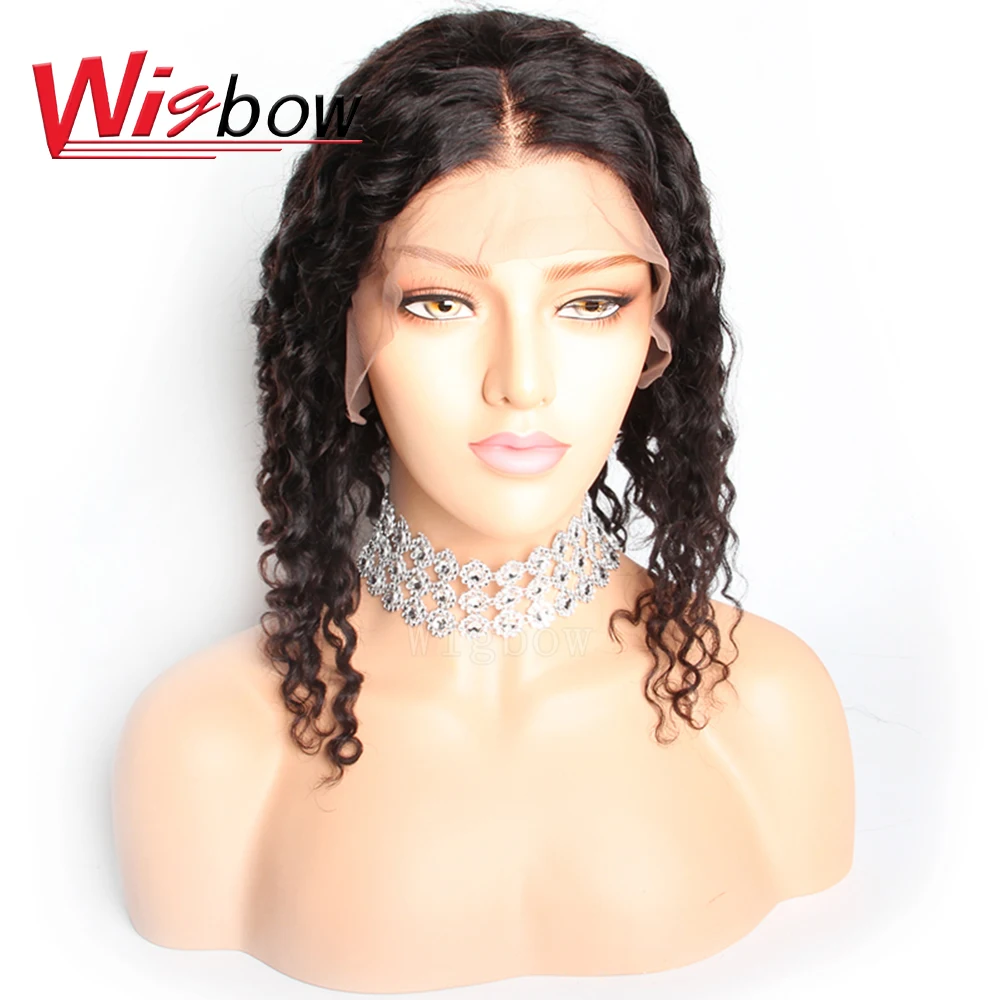 Волосы Wigbow OneCut Джерри вьющиеся 13*6 кружевные передние человеческие волосы