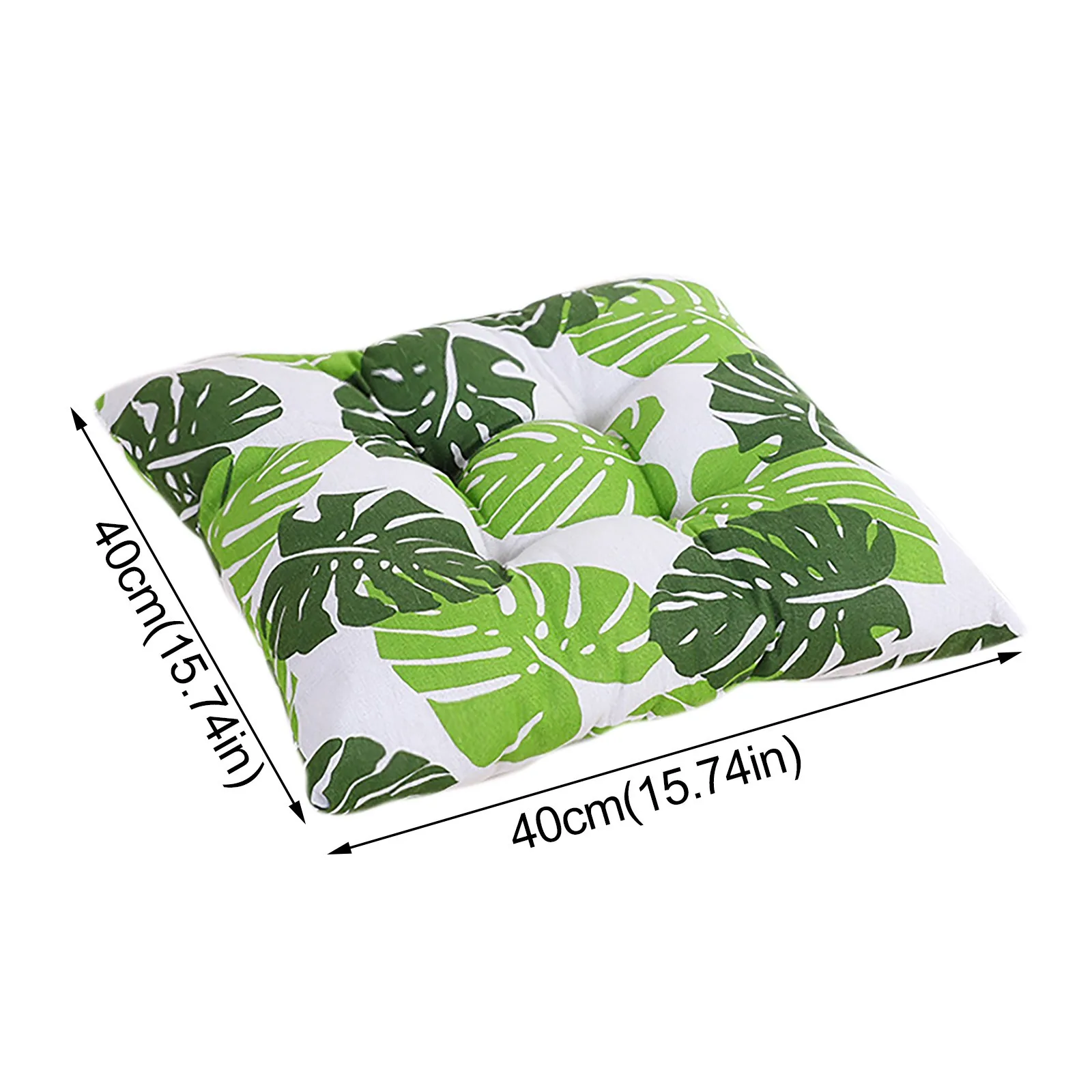 Подушка для длинного стула с принтом утолщенные подушки сиденья складные теплые