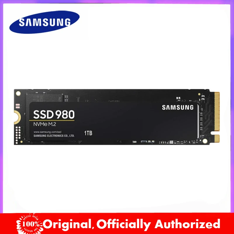 

SAMSUNG SSD M.2 1TB 250GB 500GB 980 NVMe Internal Solid State Drive Hard Disk M2 2280 TLC PCIe Gen 3.0 x 4, NVMe 1.4 for PC