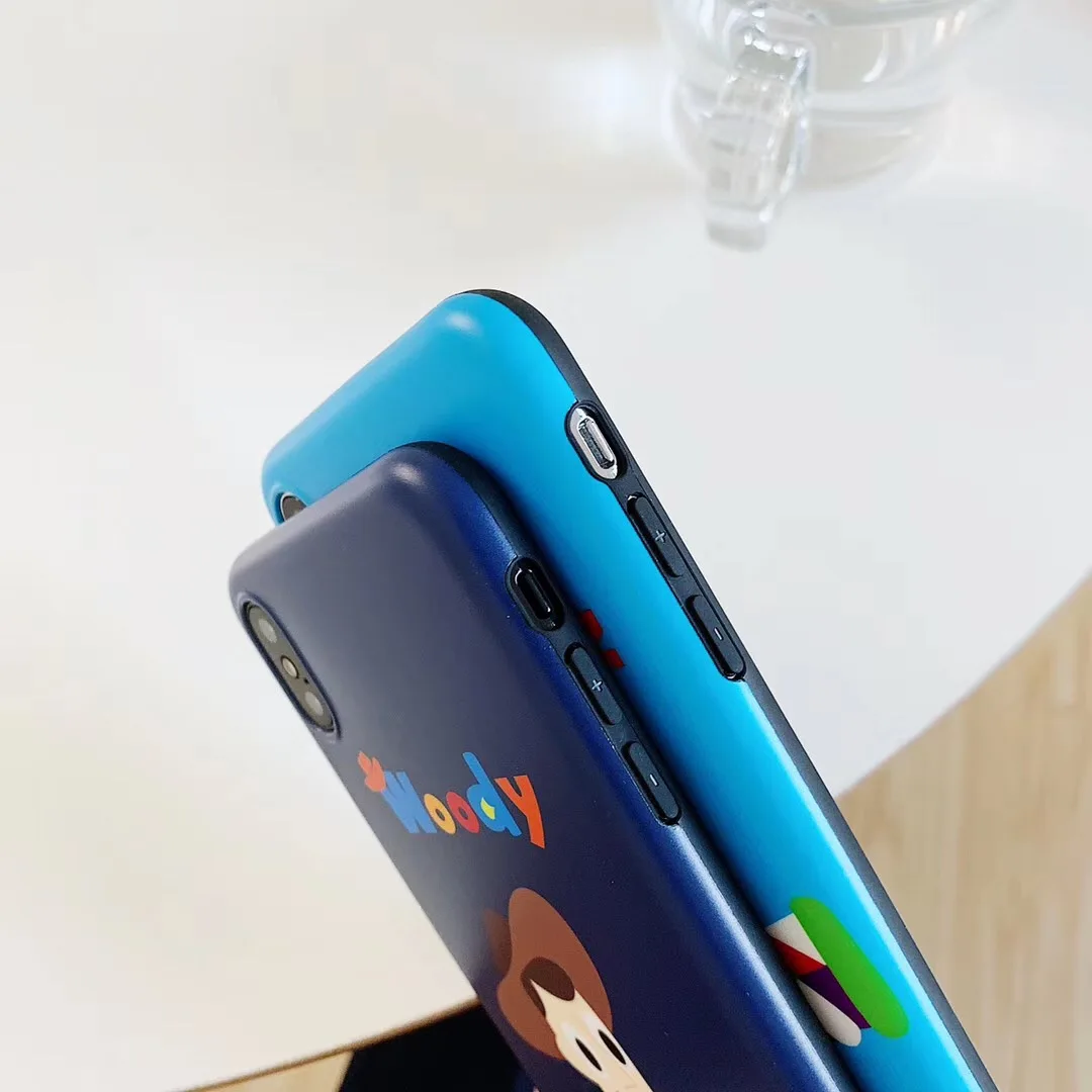 История игрушек мультфильма woody buzz чехол для iPhone 7 8 plus 7plus X XS Max Xr беспроводной кейс