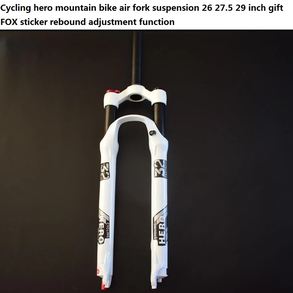Велосипедная вилка для путешествий передняя воздушная горного велосипеда MTB