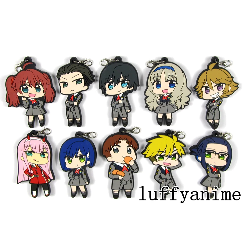 Резиновый кулон в стиле талисмана Hiro KOKORO Mitsuru IKUNO MIKU Ichigo аксессуары для аниме