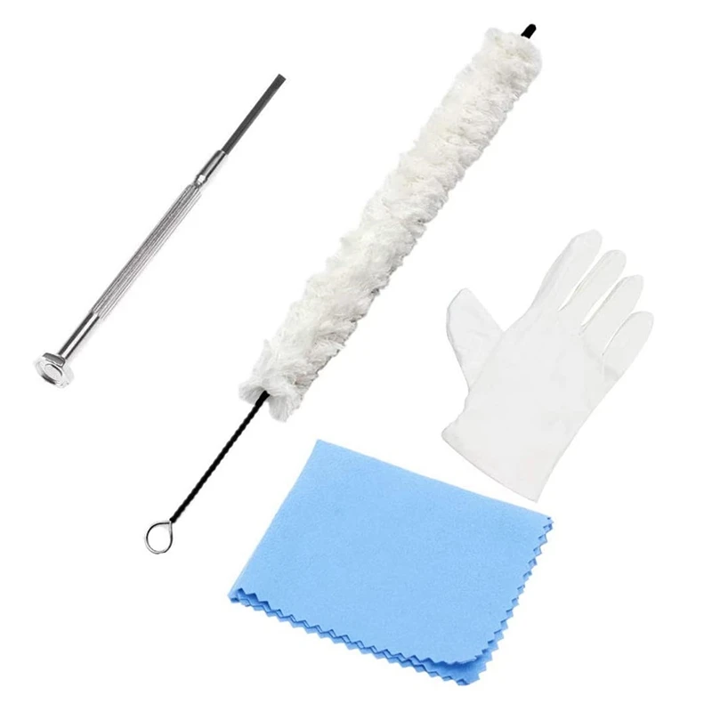 

Flute Cotton Cleaning Brush Kit Includes 1Pcs Cleaning Brush, 1Pcs Screwdriver ,1 Pair Gloves And 1Pcs Cleaning Cloth