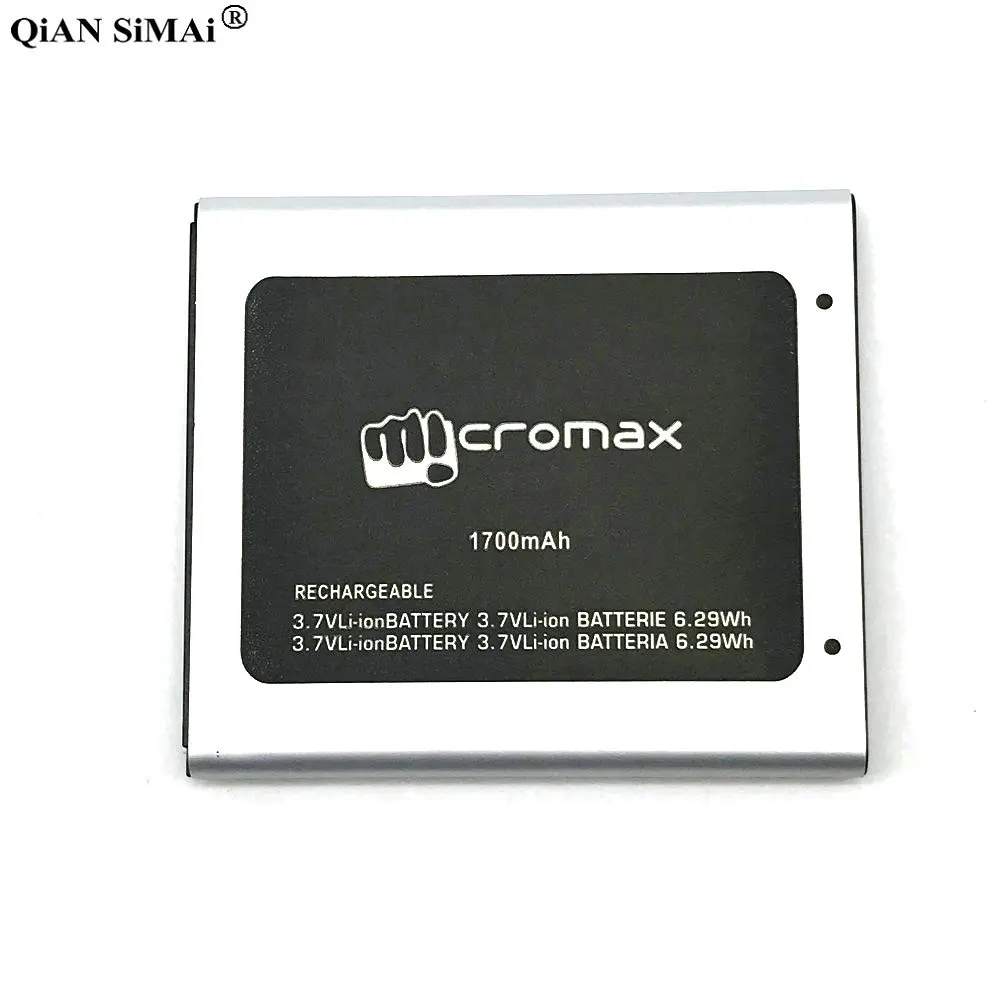 Новый высококачественный аккумулятор 1700 мАч для телефона Micromax Q335 + номер