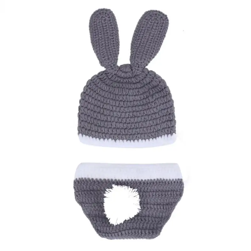 2 шт./компл. реквизит для фотосъемки новорожденных ручной работы одежда шапка в