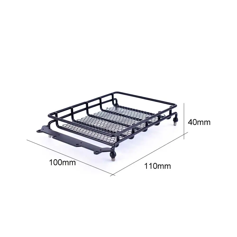 Металлический багажник на крышу среднего размера для 1/10 моделей