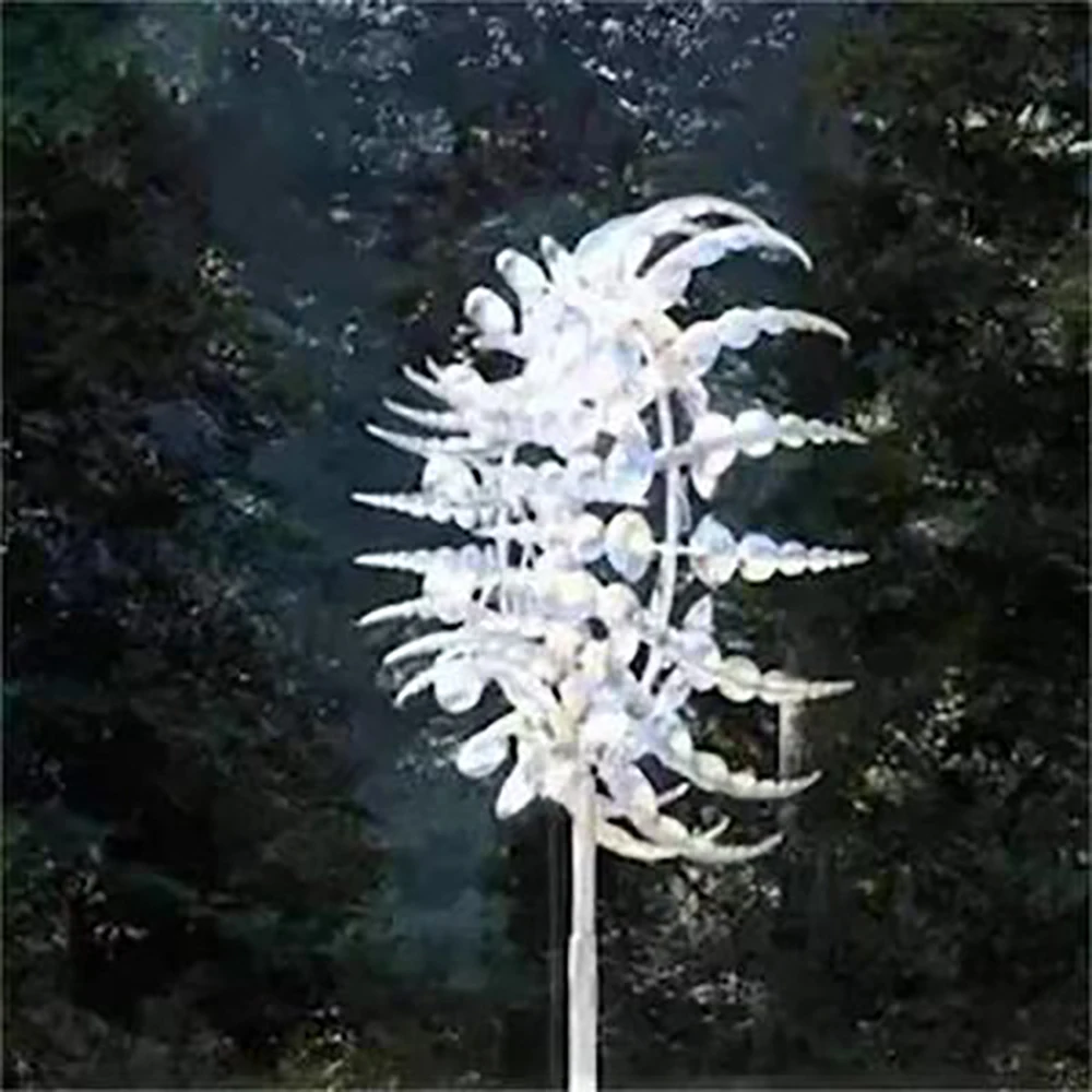 

Unique and Magical Metal Windmill Outdoor Dynamic Wind Spinners Wind Catchers Exotic Yard Patio Lawn Garden Outside Decoration