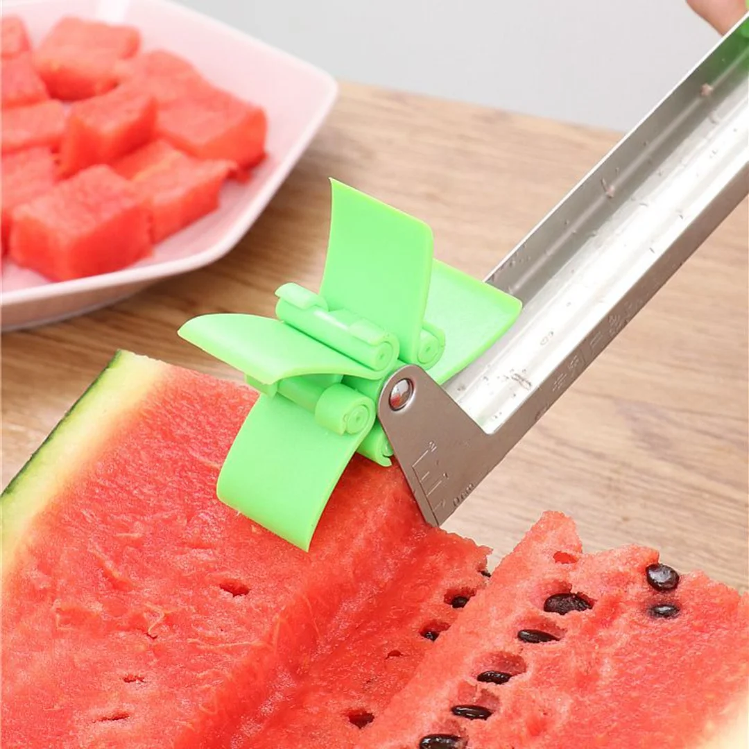 

Stainless Steel Tools Fruit Melon Watermelon Cut Watermelon Block Kitchen Watermelon Slicing Knife Pliers Peeling