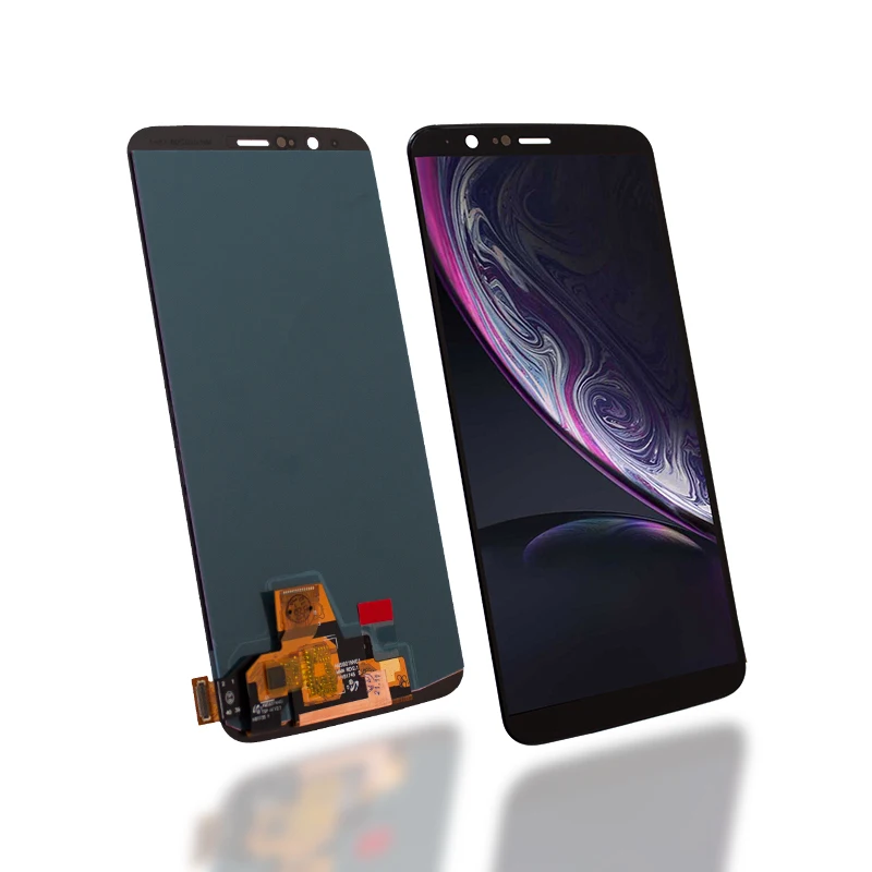 6 01 oled mobile phone lcd display for oneplus 5t a5010 touch screen digitizer assembly for one plus 5t 15t lcd replacement free global shipping