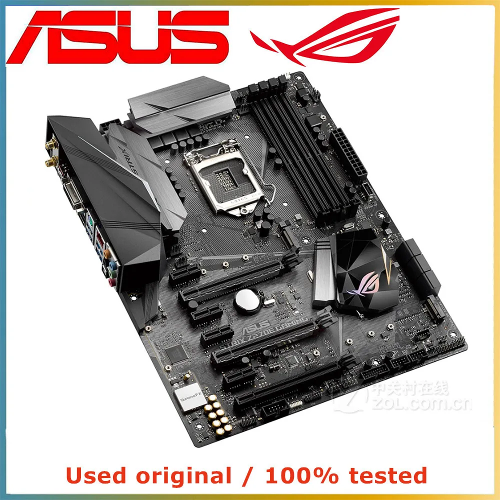 For Intel Z270 LGA 1151 CPU ASUS ROG STRIX Z270E GAMING Motherboard Computer Socket LGA1151 DDR4 Used Desktop Mainboard | Компьютеры и