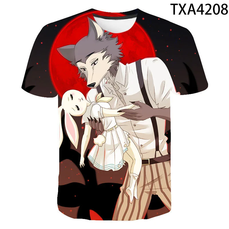 

2021 New Cartoon 3D T-Shirt Men And Women Illustration Short-Sleeved Summer Casual Plus Size Top