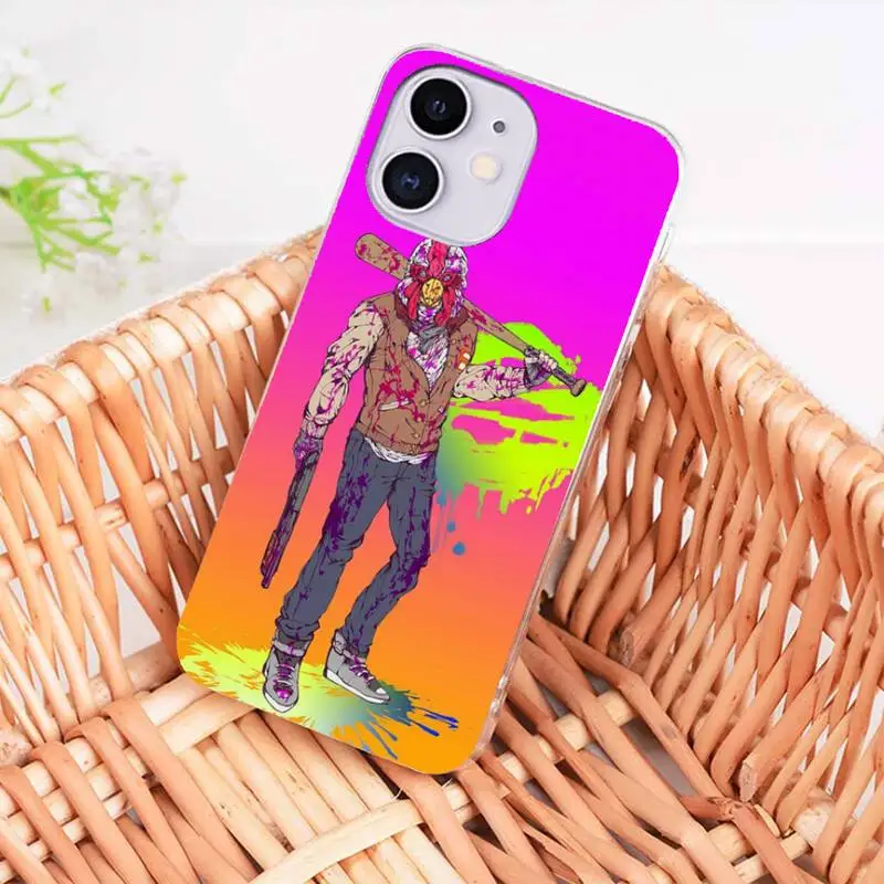 

Cool Game Hotline Miami New Personalized Phone Case coque fundas for iphone 12 11 PRO MAX X XS XR 5S 6S 7 8 PLUS SE 2020