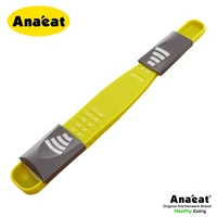 anaeat 1pc adjustable measuring spoon scale measure cup double end eight stalls