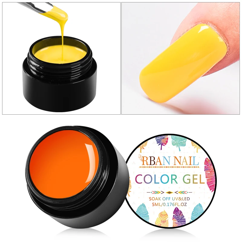 RBAN лак для ногтей 5 мл цветной набор гель лаков полуперманентный художественный