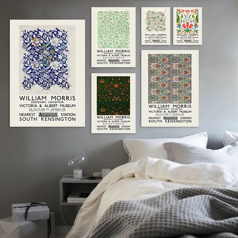 

William Morris Works Canvas Paintings Wall Posters Artistic Photos For The Living Room Decoration Home Art