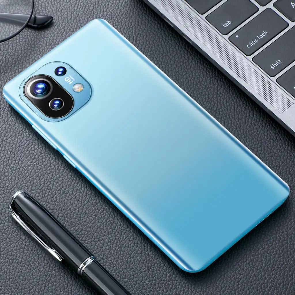 

New Arrival M11 6.1 Inch 4GB 64GB/128GB Green Blue Cheap Cellphone Global Version MTK6889 Fingerprint ID 5200mAh Smart Phone