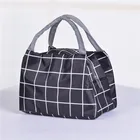 Модная Сетчатая Сумка Для ланча, вместительная водонепроницаемая сумка-тоут из полиэстера, Портативная сумка для женщин, детей, мужчин, изоляционная ручная сумка