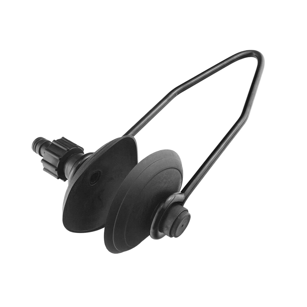 

Marine Outboard Motor Flusher Engine Parts, Round Cup, Black