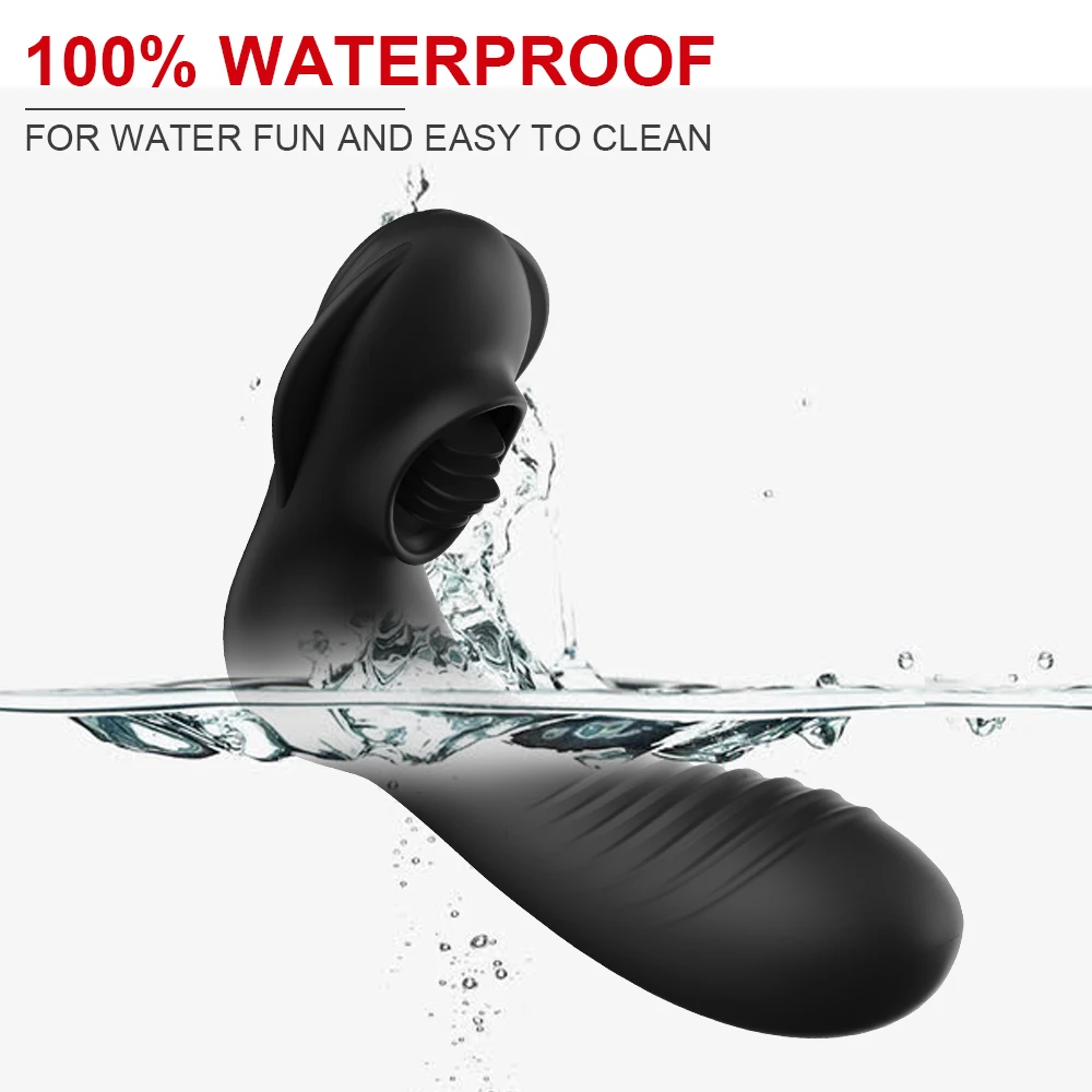 IGRARK носимый вибратор секс оральный язык лижущий фаллоимитатор трусики лежа на