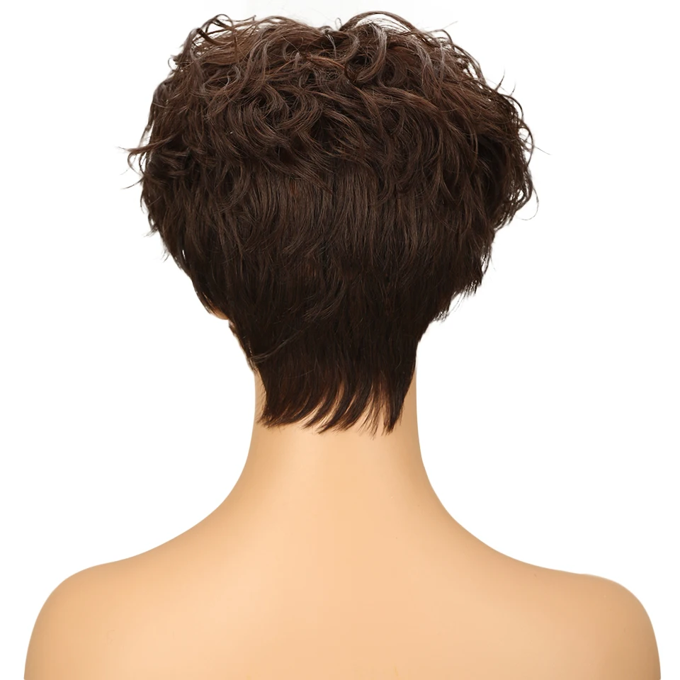 Trueme бразильский парик с вырезами фея красный синий Омбре волнистые волосы Реми