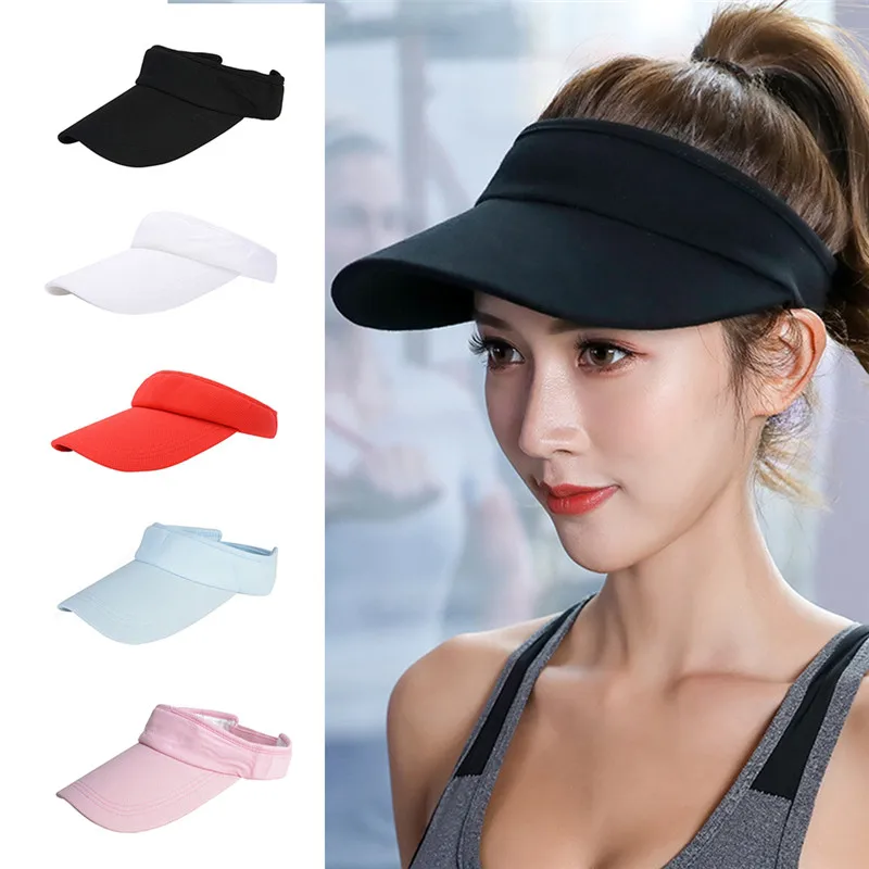 Новинка Пустой Топ одноцветная шапка для мужчин и женщин Спортивная теннисная