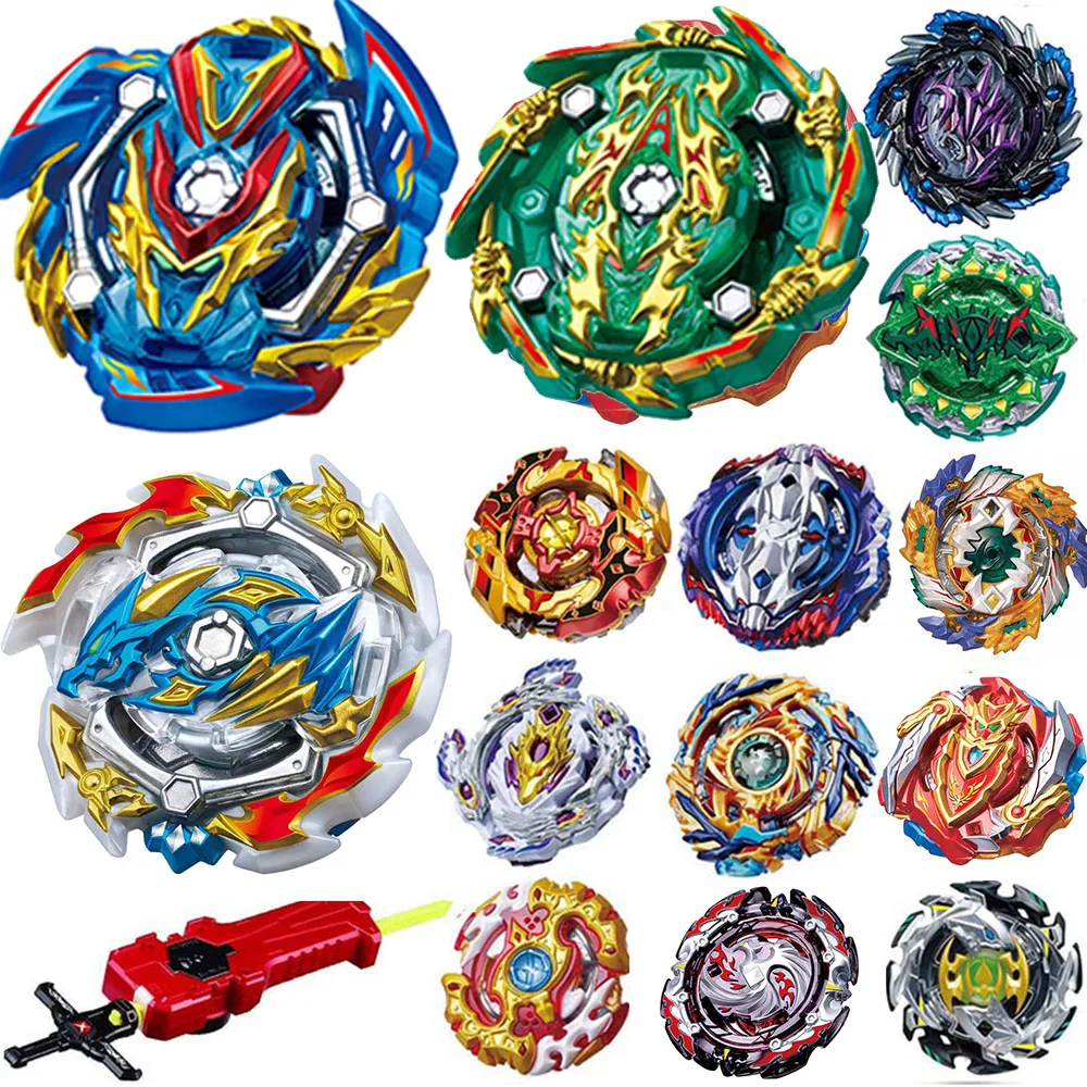 Волчок Beyblade Burst с лаунчером игрушка фетблы металлическая бейблэйд Бей блейд |